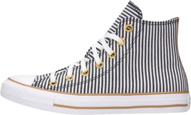 Converse Gestreepte hoge sneakers Herringbone stijl Multicolor Dames