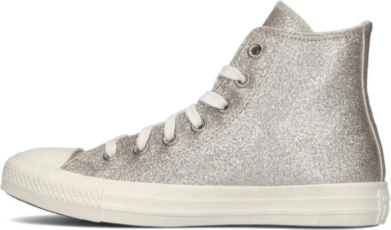 Converse Glitter High Top Sneakers Yellow Dames