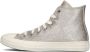 Converse Glitter High Top Sneakers Yellow Dames - Thumbnail 1