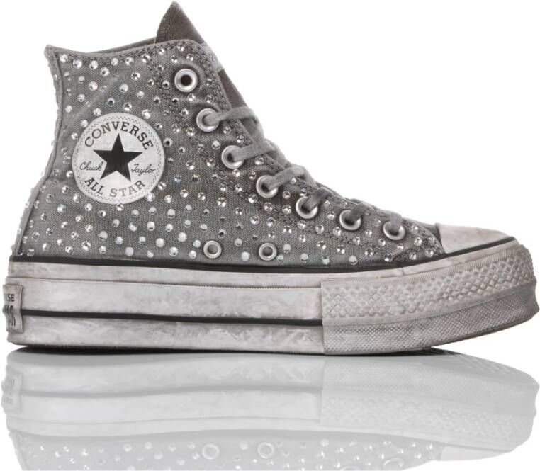 Converse Handgemaakte Grijze Sneakers Gray Dames