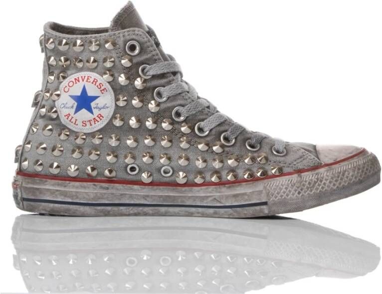 Converse Handgemaakte Grijze Sneakers Gray Heren