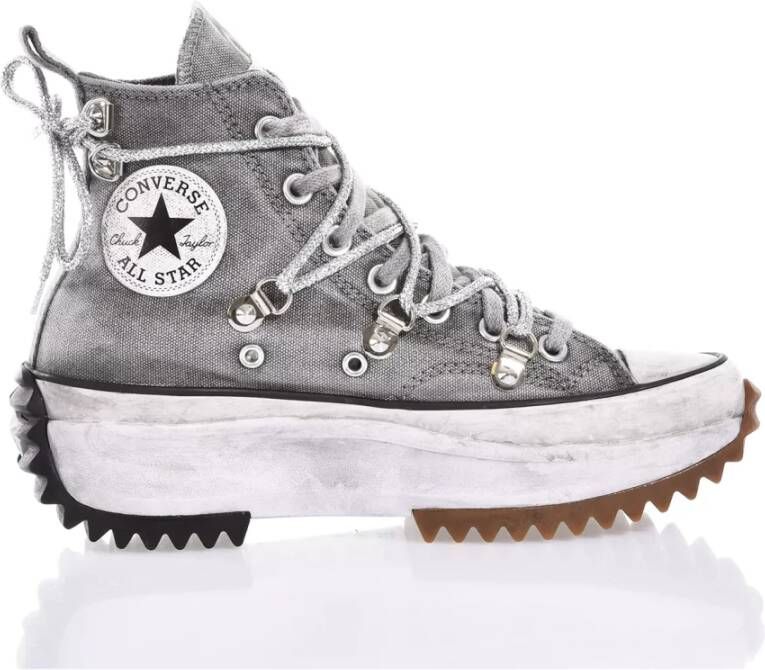 Converse Handgemaakte Grijze Sneakers voor Vrouwen Gray Dames