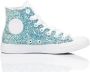Converse Handgemaakte Lichtblauw Witte Sneakers Blue Dames - Thumbnail 1