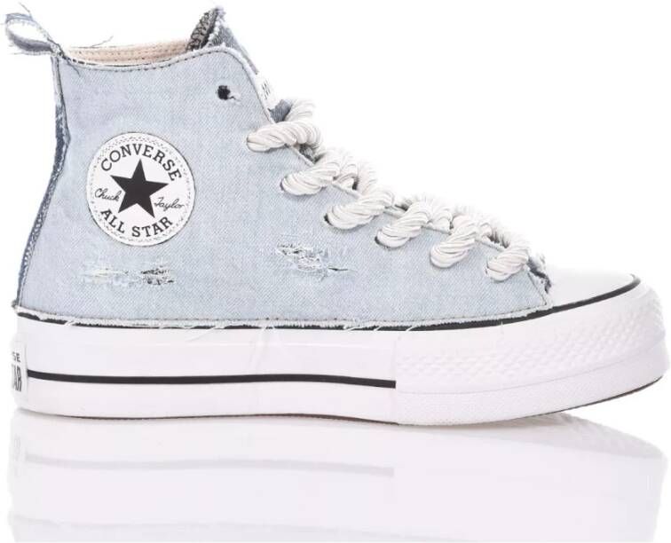 Converse Handgemaakte Lichtblauwe Dames Sneakers Blue Dames