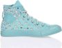 Converse Handgemaakte Lichtblauwe Sneakers Vrouwen Blue Dames - Thumbnail 1