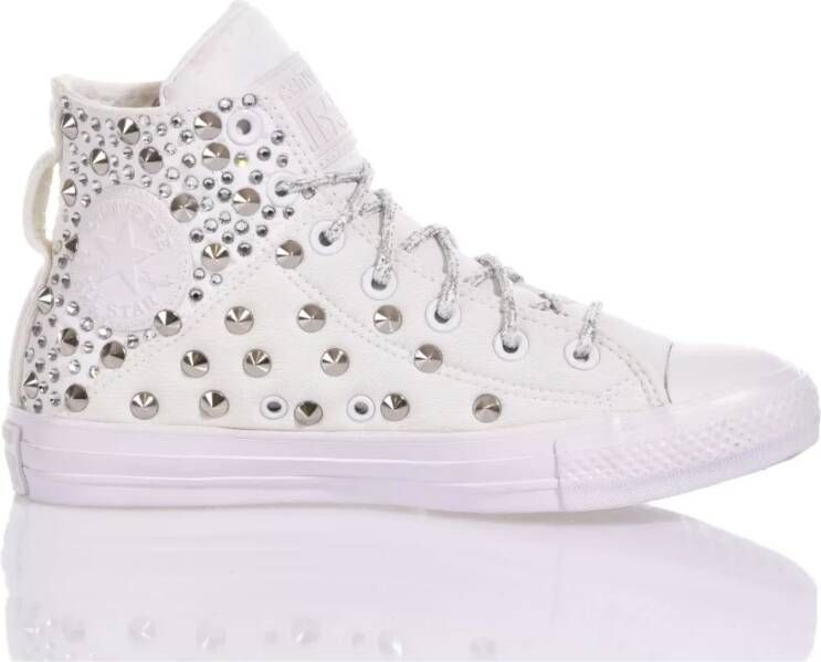 Converse Handgemaakte Witte Sneakers voor Vrouwen White Dames