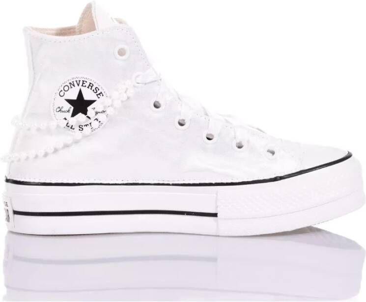 Converse Handgemaakte Witte Sneakers voor Vrouwen White Dames