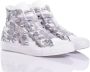 Converse Handgemaakte Zilveren Sneakers voor Vrouwen Gray Dames - Thumbnail 1