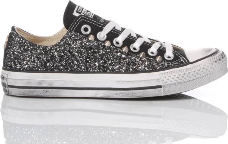 Converse Handgemaakte Zwarte Sneakers voor Vrouwen Black Dames