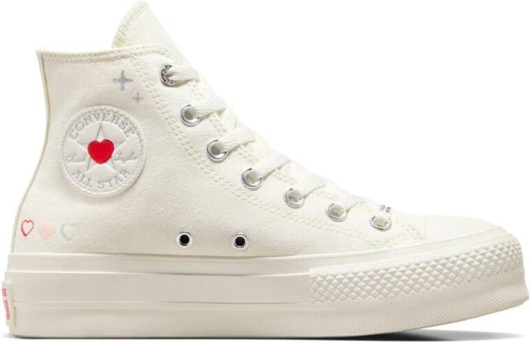 Converse Hart Chuck High Top Sneakers Beige Dames