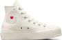 Converse Hart Chuck High Top Sneakers Beige Dames - Thumbnail 1