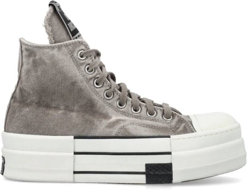 Converse Hoge Sneakers Drkstar Ss24 Gray Dames