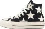 Converse CHUCK TAYLOR ALL STAR LIFT PLATFORM LARGE STAR Zwart - Thumbnail 1