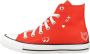 Converse Chuck Taylor All Star Hi Hoge sneakers Dames Rood - Thumbnail 7