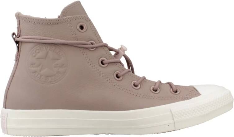 Converse Hoge Top Sneakers Bijt Het Stof Pink Dames