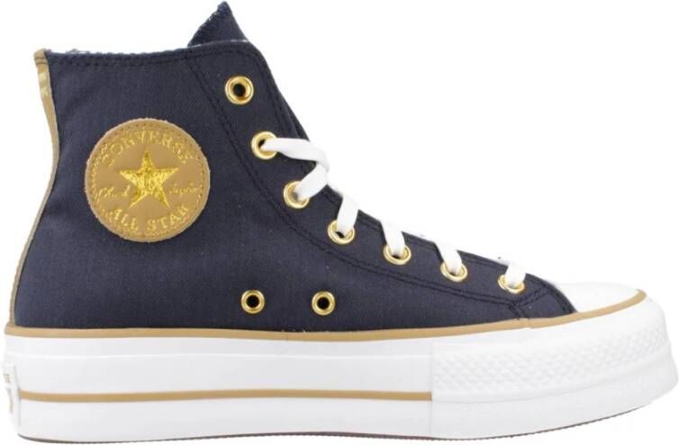 Converse Hoge Top Sneakers Blue Dames