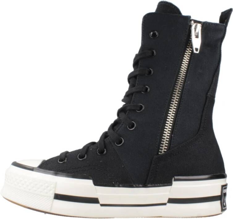 Converse Hoge Top Sneakers Chuck 70 Plus Black Dames