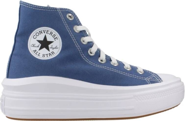 Converse Hoge Top Sneakers Move Stijl Blue Dames