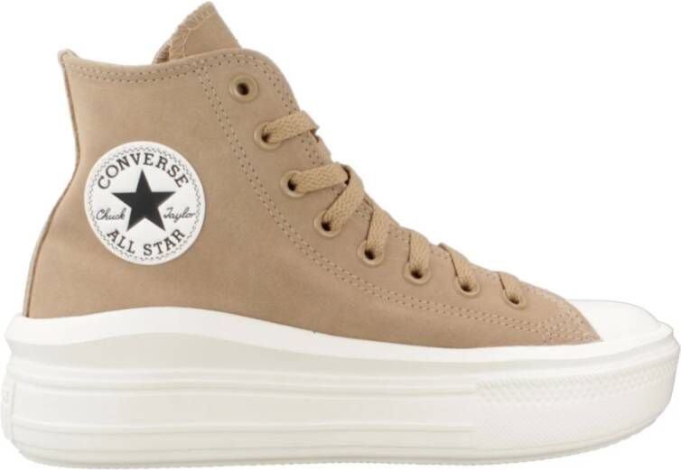 Converse Chuck Taylor All Star Move Hi Sneakers Dames Bruin