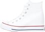 Converse Hoge-top Wig Platform Sneakers White Dames - Thumbnail 1