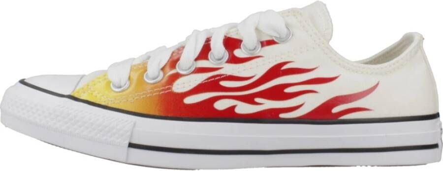 Converse Chuck Taylor All Star Taylor egret enamel red fresh yellow maat: 37.5 beschikbare maaten:37.5 38 39 40 41 36.5 39.5 41.5