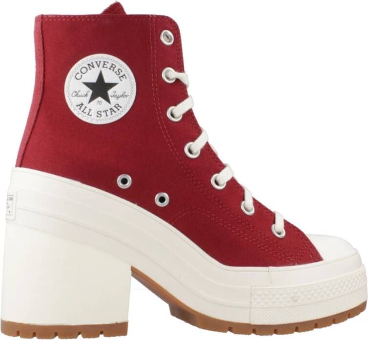 Converse Luxe Haklaarzen Red Dames