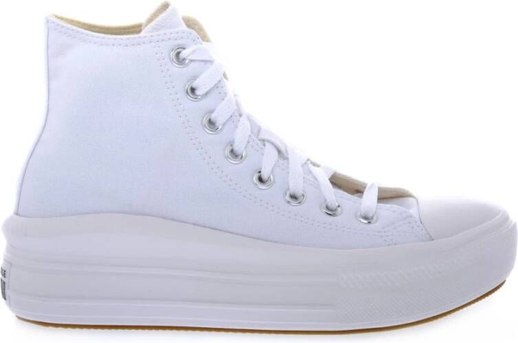 Converse Move Platform Sneakers High Top White Dames