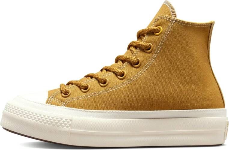 Converse Platform Canvas Sneaker Yellow Dames