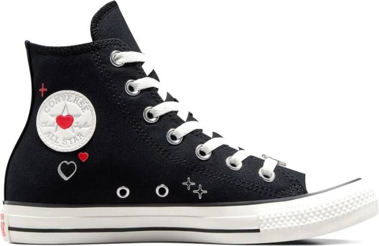 Converse Platform Heart Sneaker Black Dames