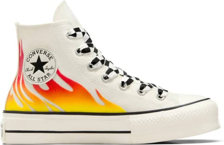 Converse Chuck Taylor All Star Taylor lift egret enamel red black maat: 40 beschikbare maaten:37.5 38 39 40 41 36.5 39.5 41.5