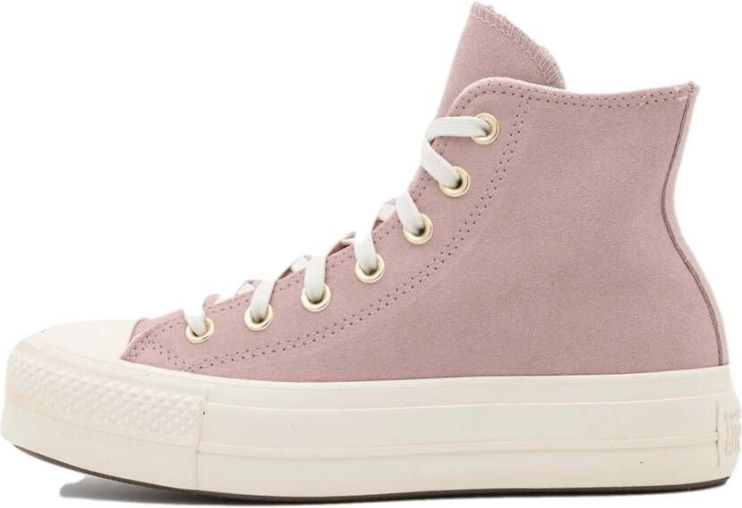 Converse Chuck Taylor All Star Lift Hi Hoge sneakers Dames Roze - Foto 3