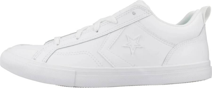 Converse Pro Blaze Strap Leather Sneakers White Dames