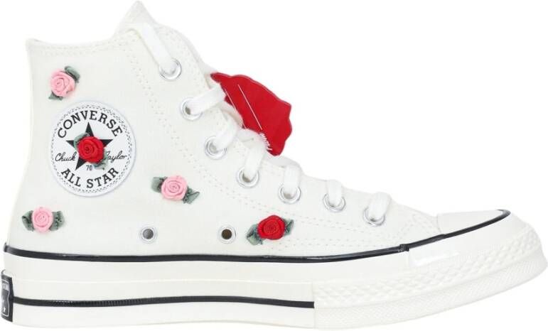 Converse Romantische Rozen Sneakers White Dames