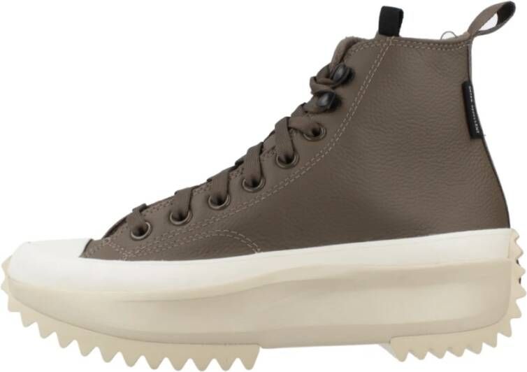 Converse Run Star Hike Hi Sneakers Brown Dames