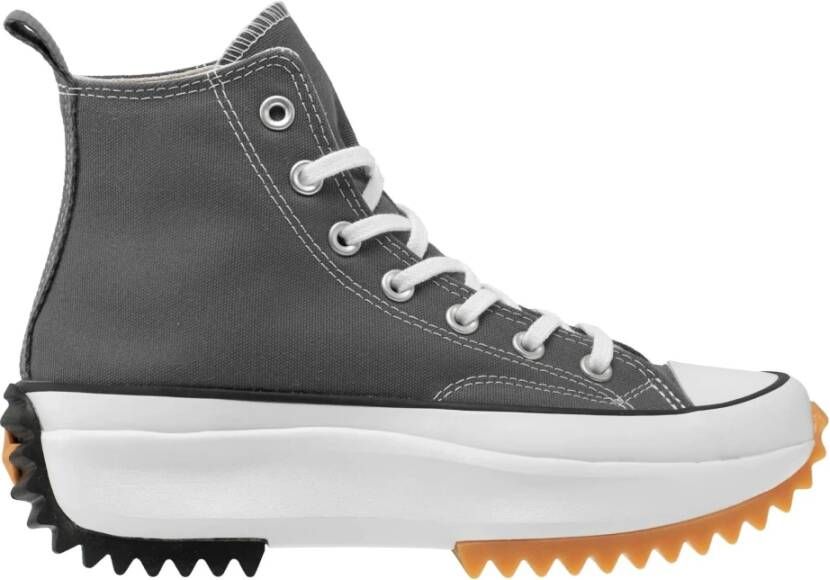 Converse Run Star Hike Canvas Platform Fashion sneakers Schoenen iron grey black white white maat: 45 beschikbare maaten:45