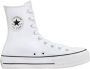 Converse Extra hoog platform Chuck Taylor All Star High Top Wit Dames - Thumbnail 8