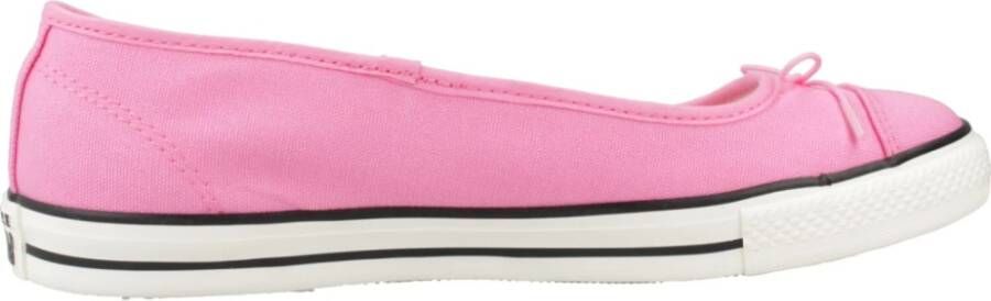 Converse Sierlijke Ballerina Instap Schoenen Pink Dames