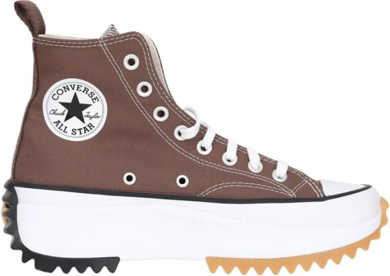 Converse Run Star Hike Platform Fashion sneakers Schoenen squirrel friend black white maat: 46 beschikbare maaten:46