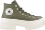 Converse Sneakers met geribbelde hak Green Dames - Thumbnail 1