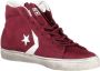 Converse Rode Sportieve Veterschoenen met Contrasterende Zool Red - Thumbnail 1