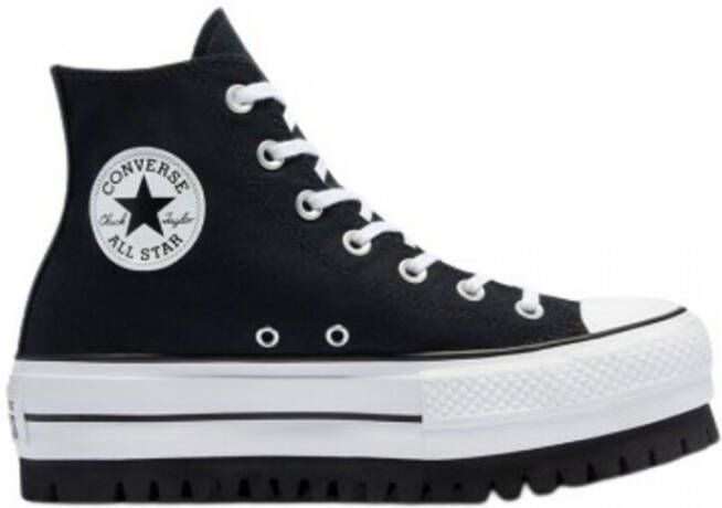 Converse Chuck 70 De Luxe Squared hoge sneakers Black