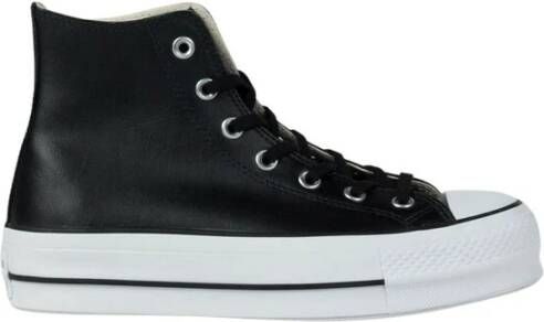 converse platform hightop black