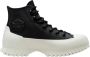 Converse Zwarte Leren Waterdichte Chunky Sneakers Black Dames - Thumbnail 1