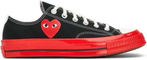 Comme des Garçons Converse Laag Zwart Samenwerking Black Heren