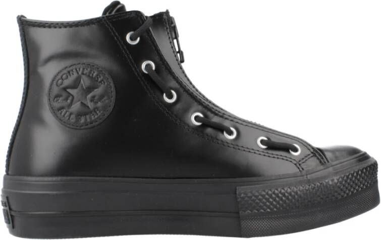 Converse Stijlvolle Veterschoenen voor Vrouwen Black Dames