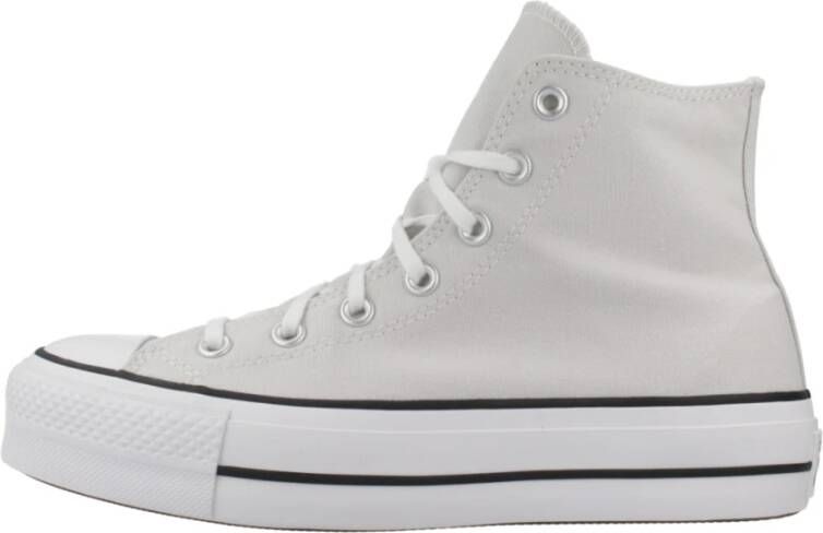 Converse Verhoogde Chuck Taylor All Star Sneakers Gray Dames