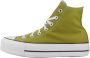 Converse Verhoogde Chuck Taylor All Star Sneakers Green Dames - Thumbnail 2