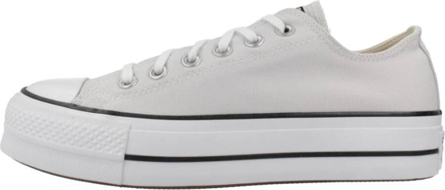 Converse Verhoogde Chuck Taylor Sneakers Gray Dames