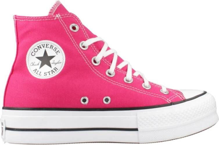 Converse Verhoogde Chuck Taylor Sneakers Pink Dames