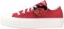 Converse Verhoogde Chuck Taylor Sneakers Red Dames - Thumbnail 1